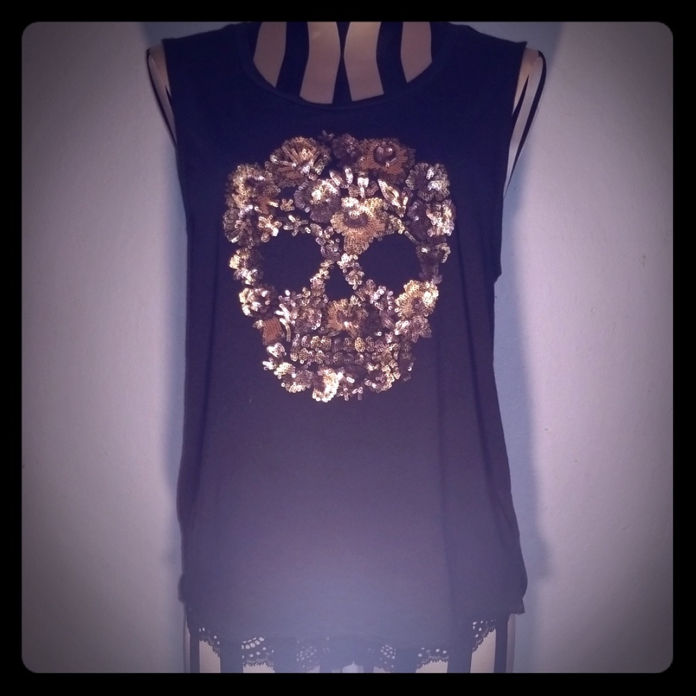 Cut-Off Style Skull Tank